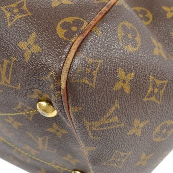 Authentic Louis Vuitton Shoulder Bag Tivoli GM Monogram Used LV Handbag Vintage - Picture 4 of 13